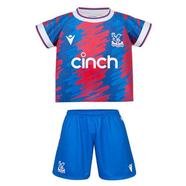 Maglia Crystal Palace Prima Bambino 22/23 Rosso Blu